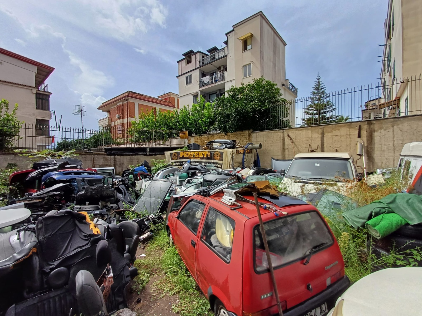 IL MATERIALE SEQUESTRATO